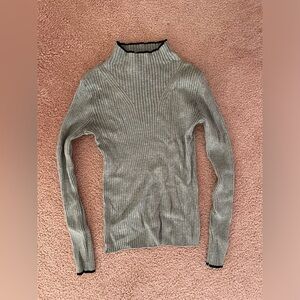 Philosophy Ribbed Turtleneck Sweater